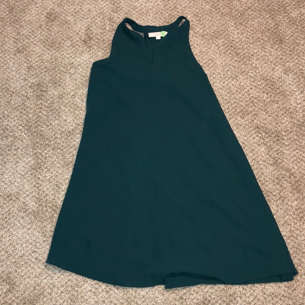 Green swing dress from Ann Taylor